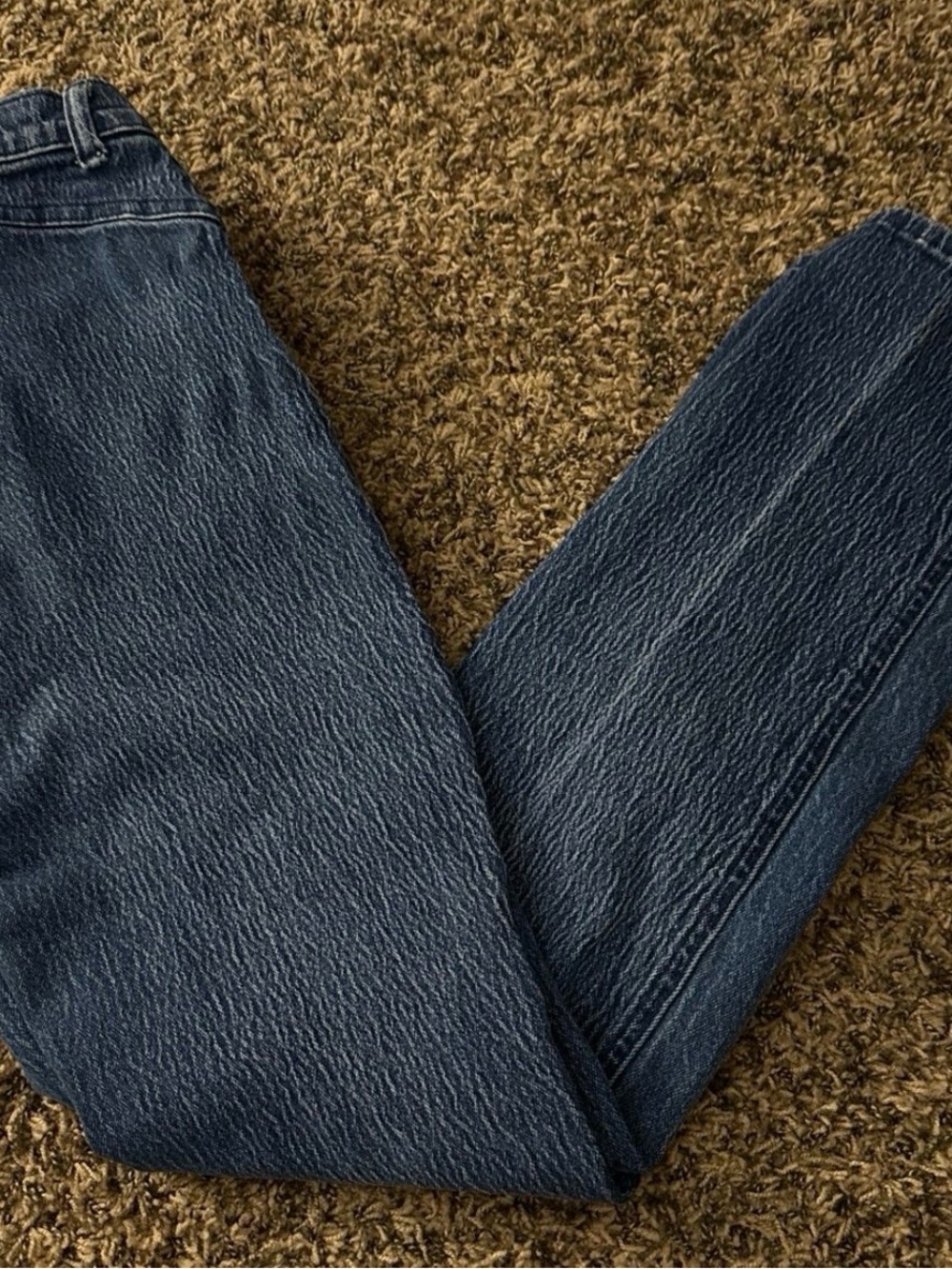 Roper Women's Vintage Straight Leg Jeans in Dark Blue. Size 1/2 in women’s